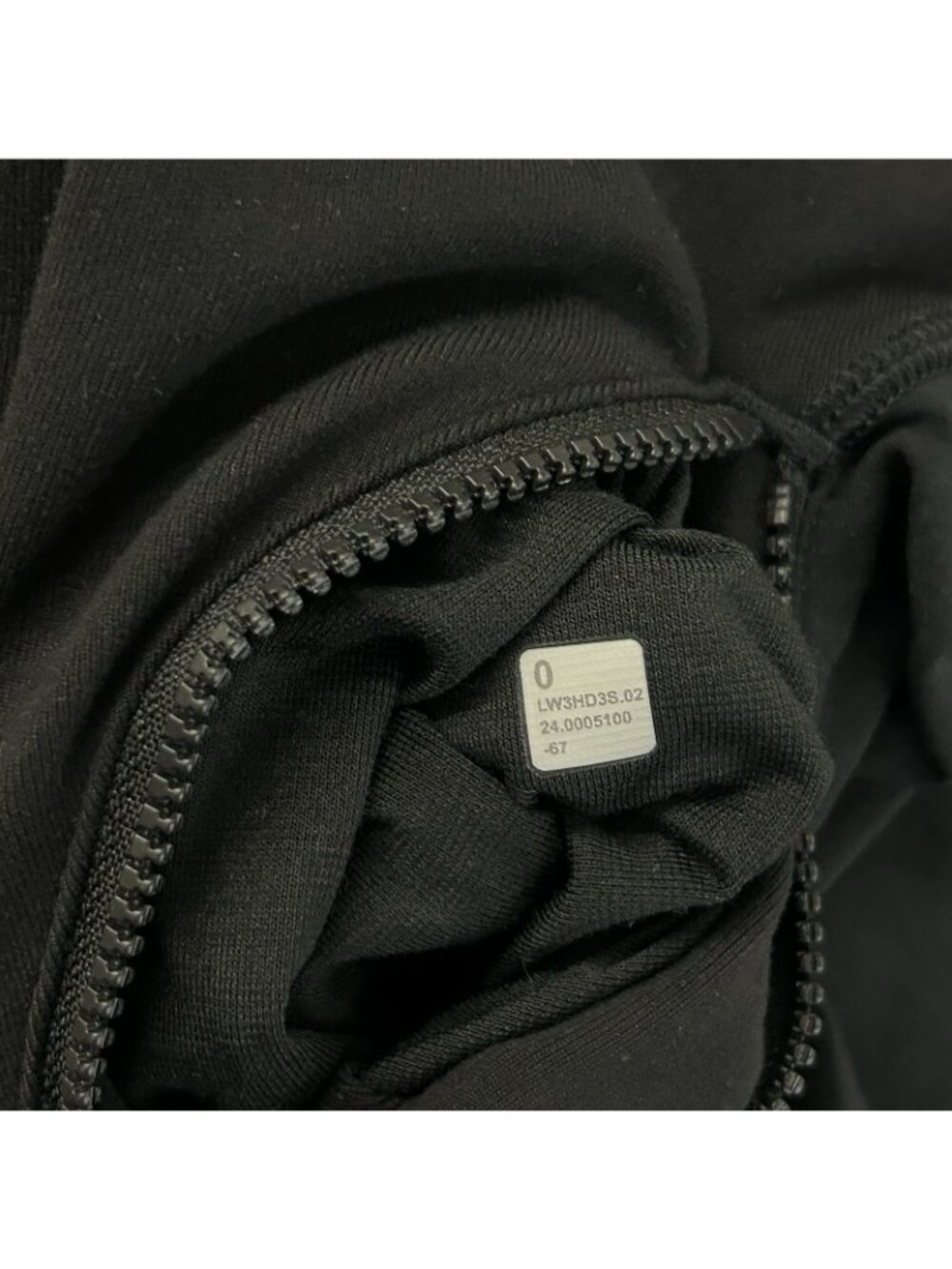 Lululemon Define Relaxed Fit Luon Jacket Womens Size 0 Black LW3HD3S Full Zip - Picture 5 of 16